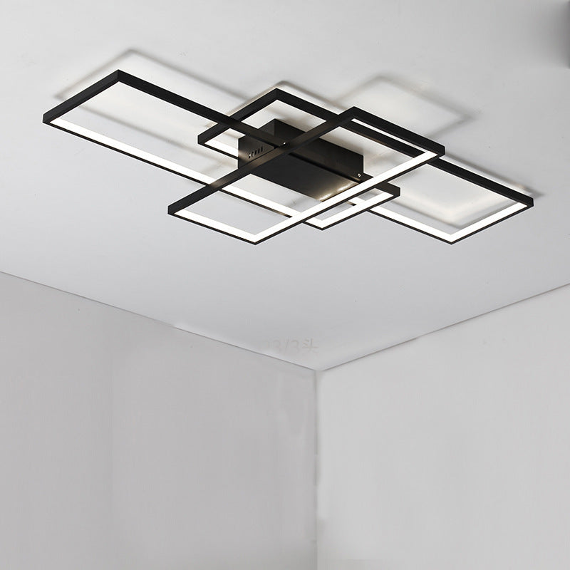 Arisha Modern Multi Rectangular Flush Mount Ceiling Light