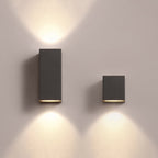 Ray Minimalist Square Outdoor Wall Lamp