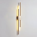 Axis Minimalist Travertine Wall Light