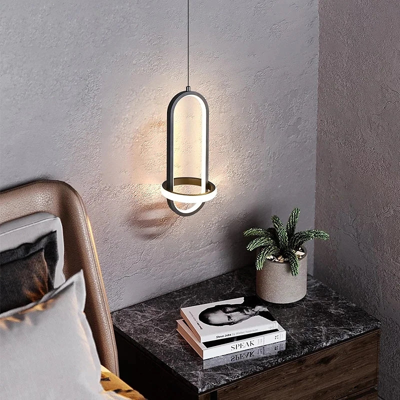 Arisha Modern Minimalist LED Ring Pendant Light