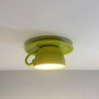 Valentina Modern Coffee Cups Ceramic Flush Ceiling Lighting - image 16
