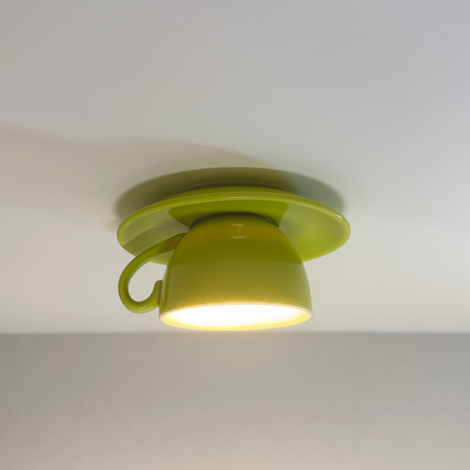 Valentina Modern Coffee Cups Ceramic Flush Ceiling Lighting - image 16
