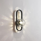 Valentina Modern Globe Bedside Wall Lamp Mount for Bedroom & Reading Room