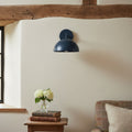 Chroma Minimalist Metal  Dome Sconce