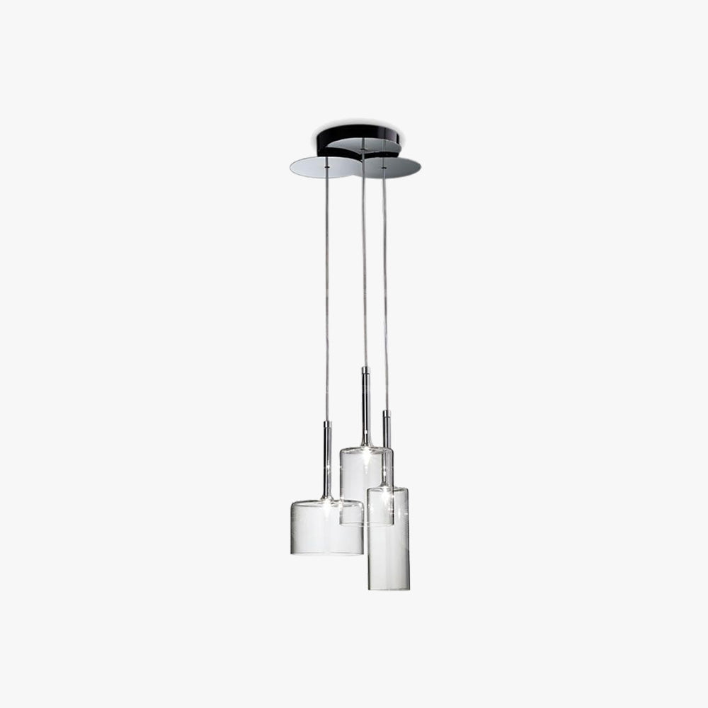 Kristy Modern Geometric Cluster Glass Pendant Light