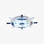 Arisha Modern Rudder Flush Mount Children Ceiling Light Bedroom