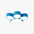 Arisha Modern Dog Paw Acrylic Children Ceiling Flush Mount Light