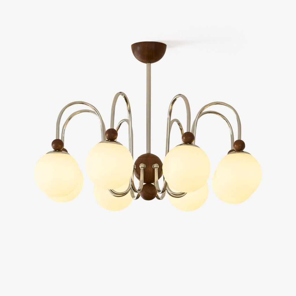 Aurora Modern Glass Chandelier
