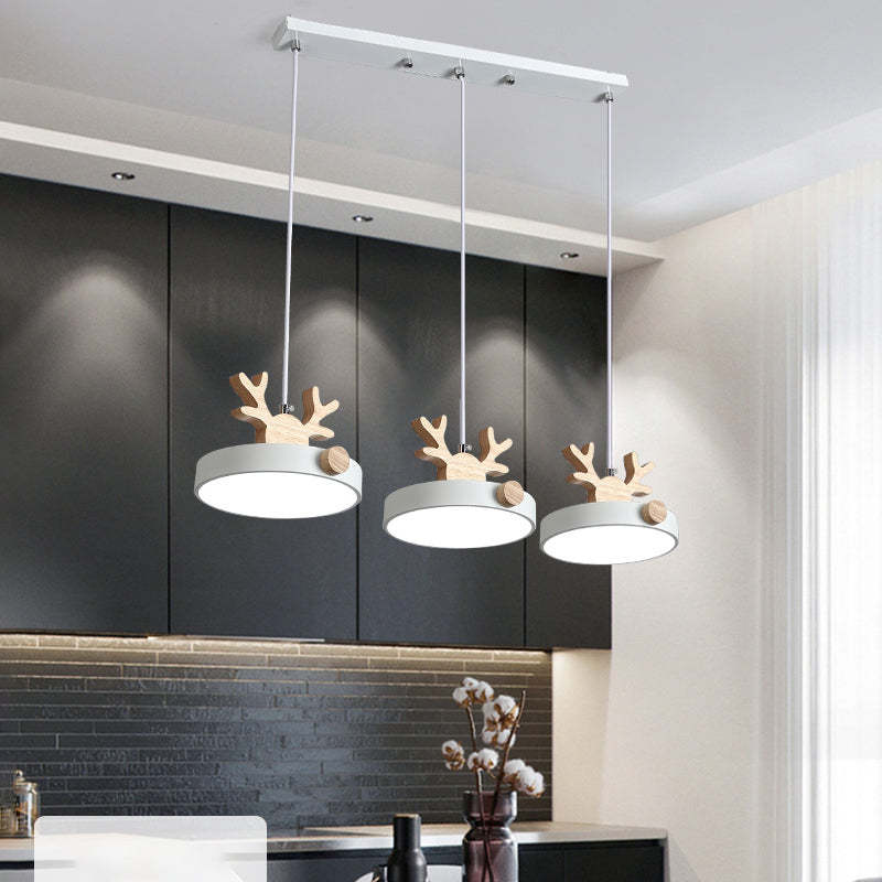 Valentina Deer Cluster Pendant Light 3 Color, 1/3 Heads