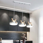 Valentina Deer Cluster Pendant Light 3 Color, 1/3 Heads
