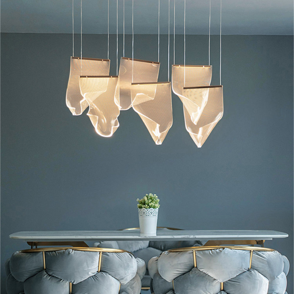 Kristy Artistic Acrylic Silk Chandelier