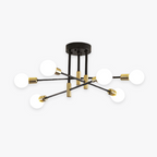 Valentina Retro Satellite Shape Ceiling Light 4/6/8 Head