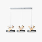Valentina Deer Cluster Pendant Light 3 Color, 1/3 Heads