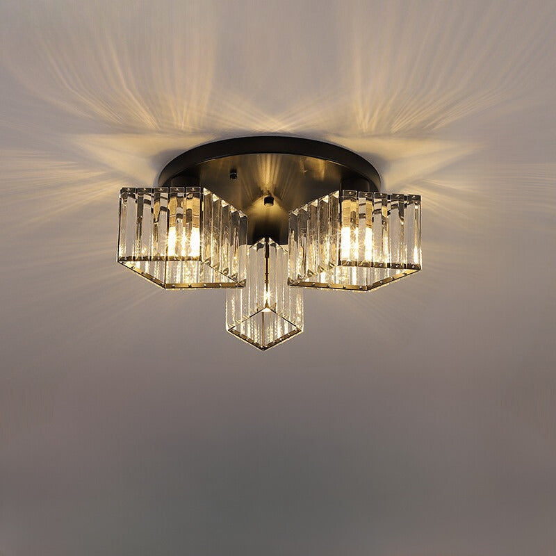 Kristy Modern Ceiling Light  Crystal Living Room