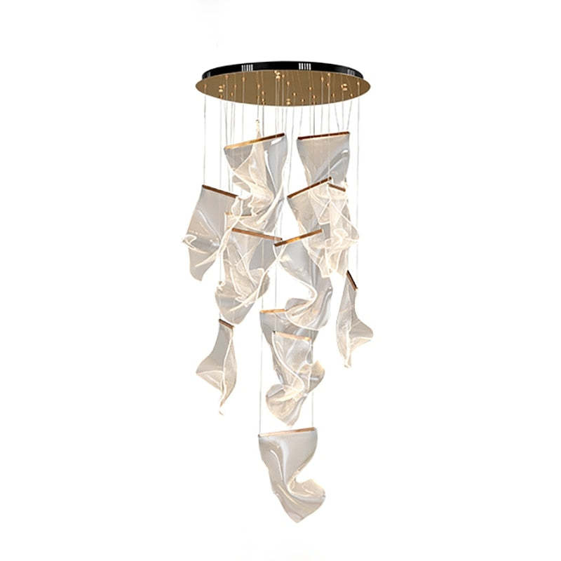 Kristy Artistic Acrylic Silk Chandelier
