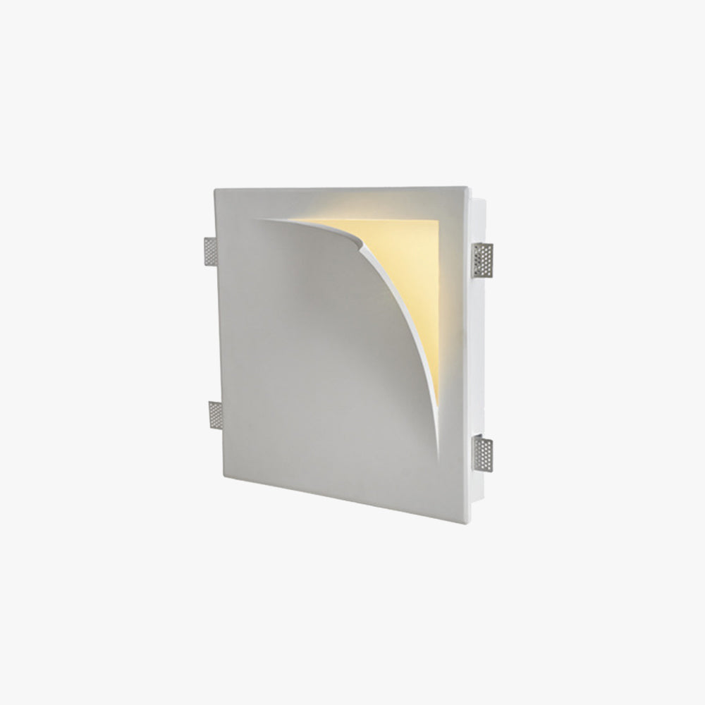 Aria Modern Recessed Plaster LED Wall Lamp - image 13
