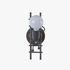Arisha Industrial Man Wood Wall Light