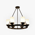 Silva Retro Glass Chandelier for Living Room