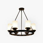 Silva Retro Glass Chandelier for Living Room