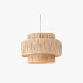 Hermes Rattan Pendant Light 3 Style