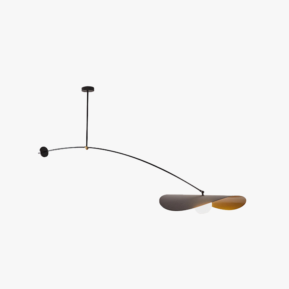 Arisha Minimalist LED Leaf Shaped Pendant Light