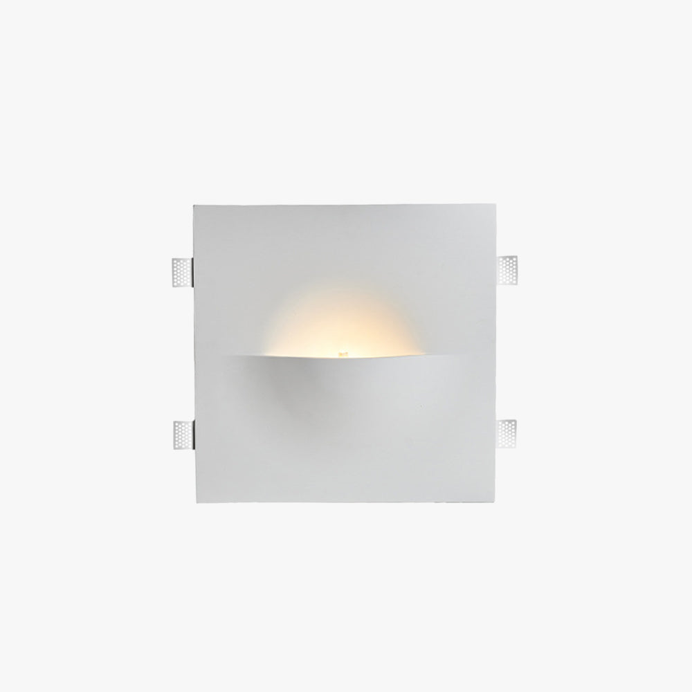 Aria Modern Recessed Plaster LED Wall Lamp - image 17