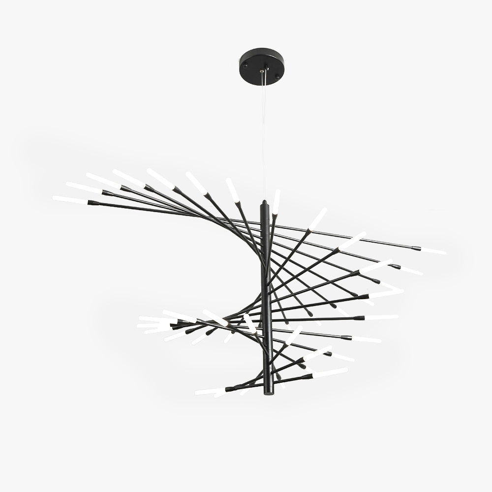 Arisha Modern Chandelier Acrylic Living Room