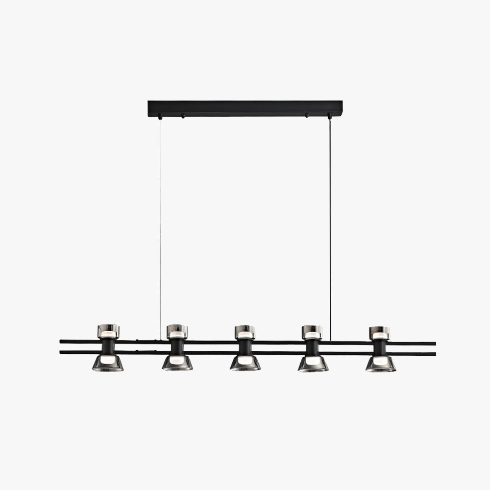 Arisha Modern Linear Linear Pendant Lamp Golden
