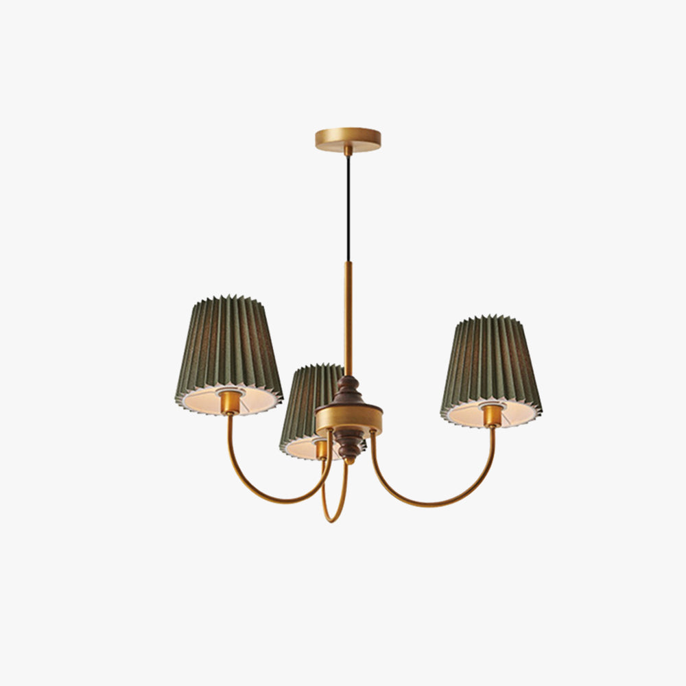 Silva Modern Retro Fabric Chandelier