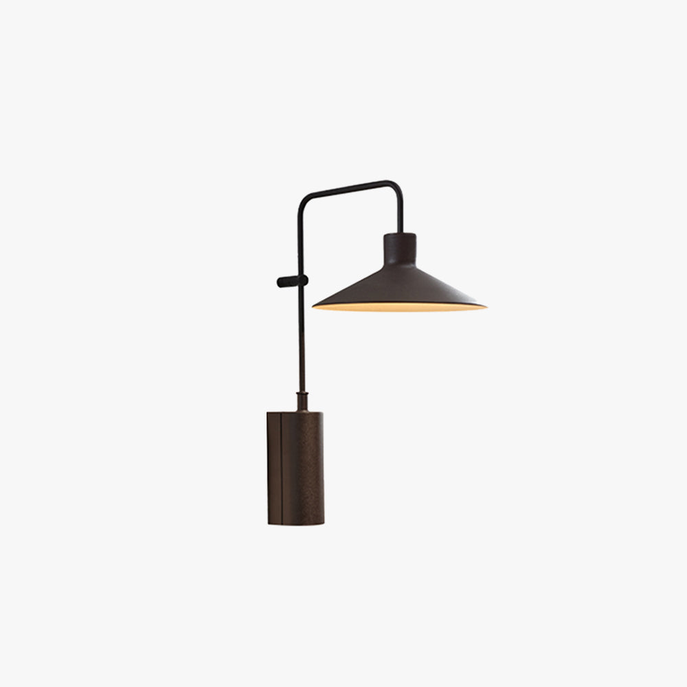 Arisha Modern Minimalist Wide Cone Shape Outdoor Waterproof Wall Lamp