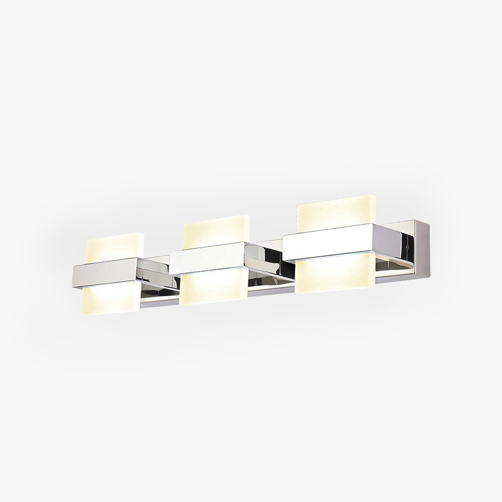 Arisha Modern Square Acrylic Wall Lamp Bathroom