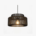 Ritta  Retro Rustic Drum Hanging Pendant Light
