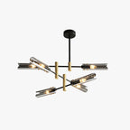 Arisha Modern /Glass Semi-Flush Mount Ceiling Light