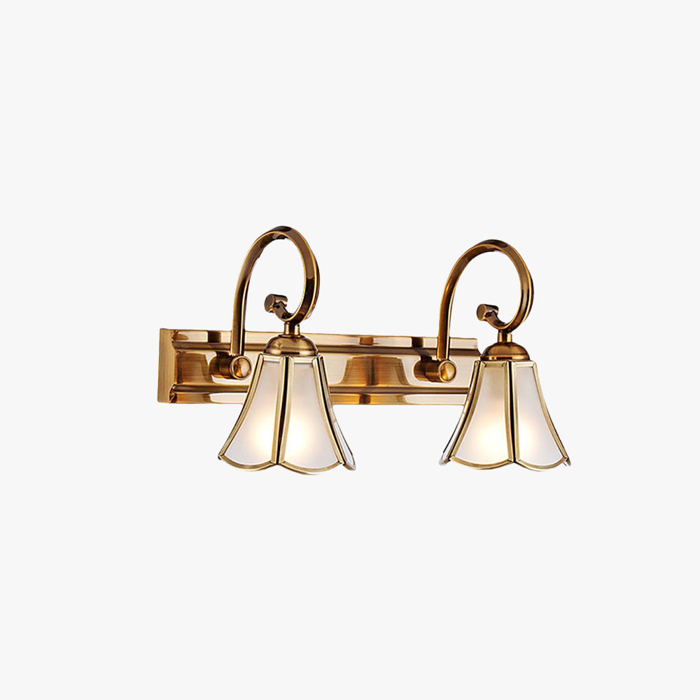 Ray Wall Lamp Vintage Flower Glass Kitchen