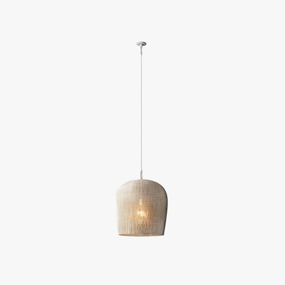 Ritta Wabi Sabi Bird Cage Rattan Pendant Light
