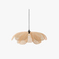 Ritta Handmade Pendant Light, Rattan/Willow Weave
