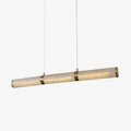 Eira Minimalist Alabaster Linear Pendant Light