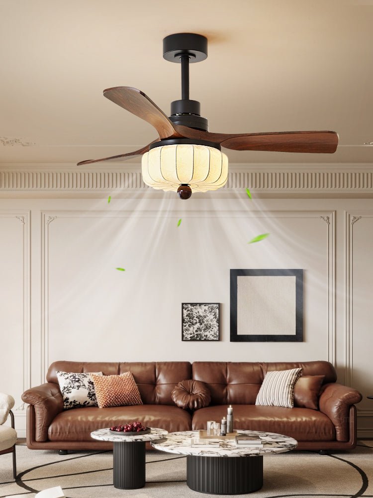 Elira Vintage Metal Ceiling Fan Light