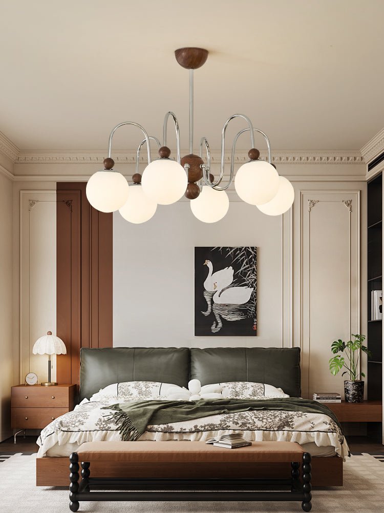 Aurora Modern Glass Chandelier