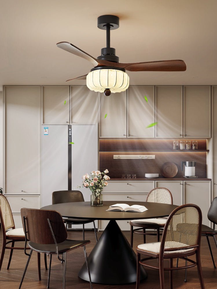 Elira Vintage Metal Ceiling Fan Light