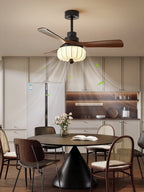 Elira Vintage Metal Ceiling Fan Light