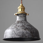 Silva Aged Rusty Vintage Rustic Finish Pendant Light, 3 Style - Letslighting