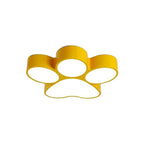 Arisha Modern Dog Paw Acrylic Children Ceiling Flush Mount Light