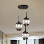 Valentina Nordic Minimalist Cluster Glass Pendant Light