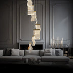 Kristy Industrial Chandelier Acrylic Bedroom Living Room