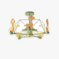 Arisha Giraffes LED Flush Mount Ceiling Light