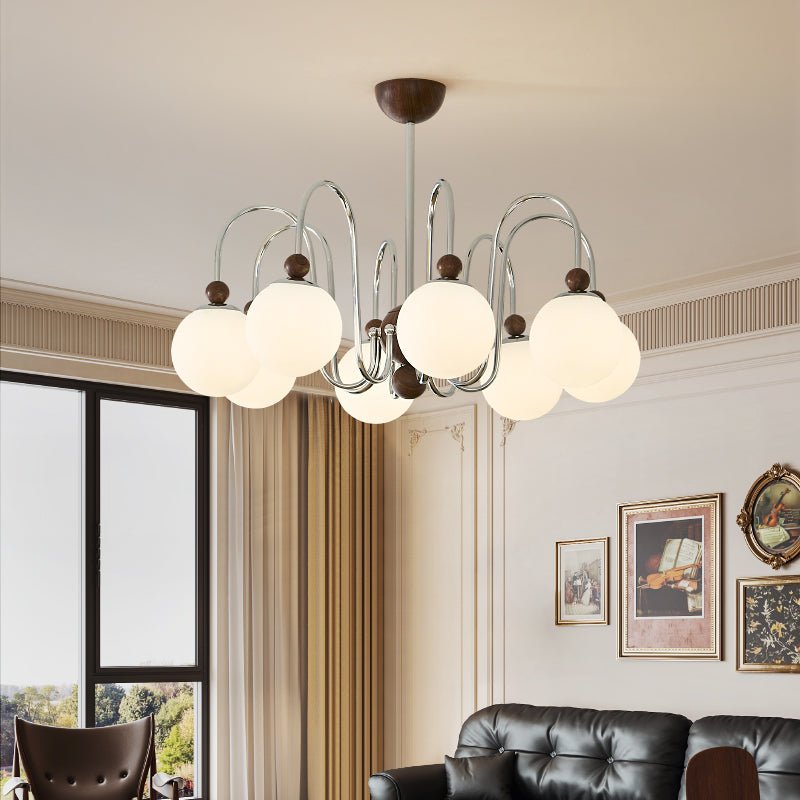 Aurora Modern Glass Chandelier