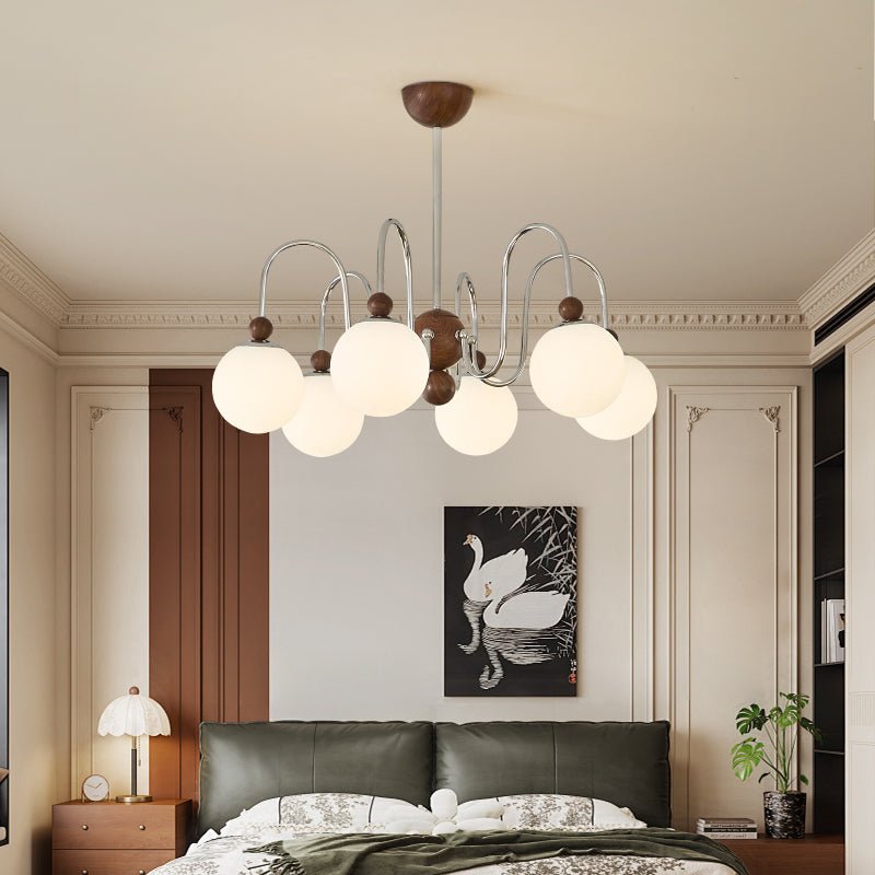 Aurora Modern Glass Chandelier