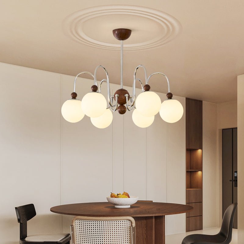 Aurora Modern Glass Chandelier