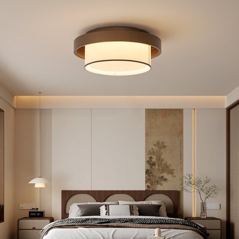 Auralyn Contemporary Fabric Ceiling Light